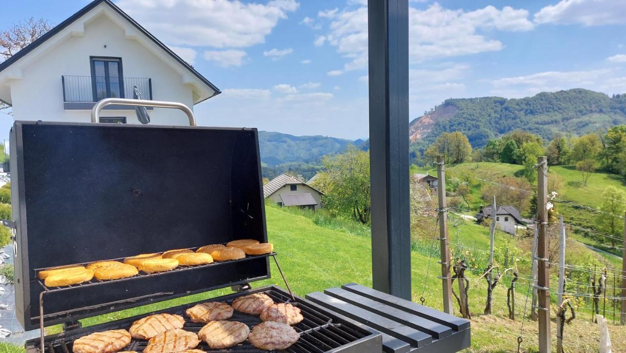 Tanja S Holiday Home In Nature With Sauna And Hot Tub Gorica pri Slivnici エクステリア 写真